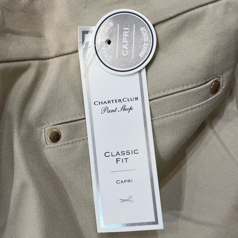Classic Fit Tummy Slimming Capri - Picture 2 of 12